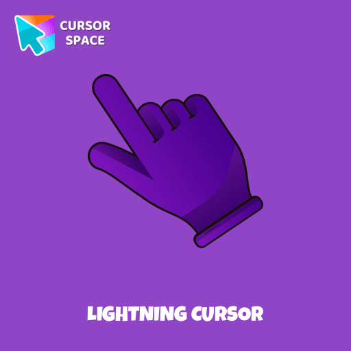 Lightning cursor pointer cursor